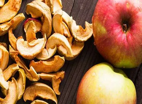 قیمت سیب خشک ارگانیک از تولید به مصرف