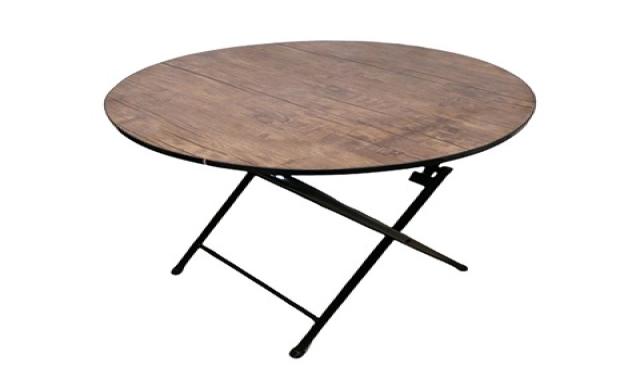 خرید میز ناهارخوری تاشو گرد با قیمت استثنایی