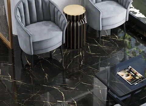 سرامیک مشکی کف؛ مات نرو ایفا سرام 2 نوع سخت جامد