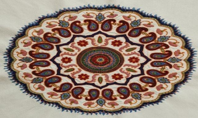 قیمت خرید پته دوزی کرمان رومیزی + خواص، معایب و مزایا
