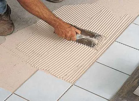 قیمت خرید چسب کاشی پودری + تست کیفیت