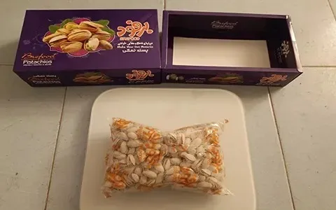 پسته نمکی برفود؛ درمان بیماری قلبی ضد سرطان آنتی اکسیدان potassium