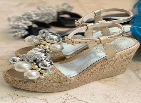 قیمت صندل دخترانه لژدار