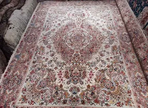 فرش ماشینی 9 متری؛ پوشش پذیرایی ویسکوز ریون Carpet