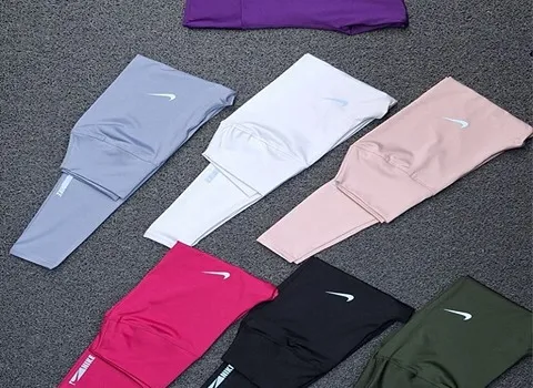 لباس ورزشی زنانه نایک اصل؛ تاپ شورت شلوار جنس نخ پنبه فری سایز