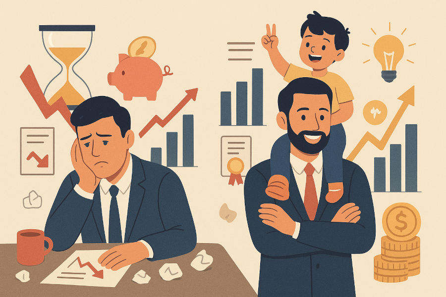 پدر فرصت ساز یا پدر فرصت سوز | میراثی که آینده را می‌سازد