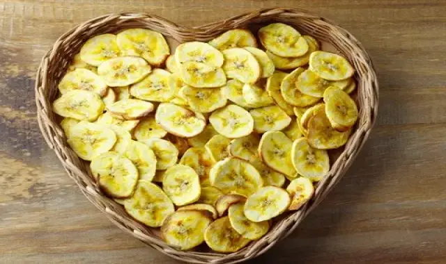 موز خشک عمده؛ ورقه ای چیپسی منبع پتاسیم فیبر sodium