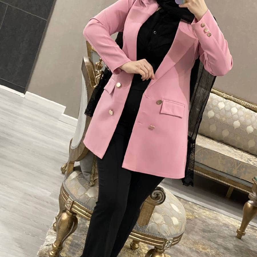 کت زنانه تک؛ اسپرت رسمی مجلسی جنس (سبک ضخیم)