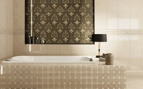 کاشی سرامیک یزد سرام؛ مدرن سنتی 2 طرح مربع مستطیلی