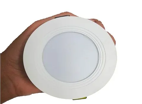 لامپ هالوژن سقفی 9 وات؛ دایره ای قاب پلاستیکی سقف کاذب شیشه ABS