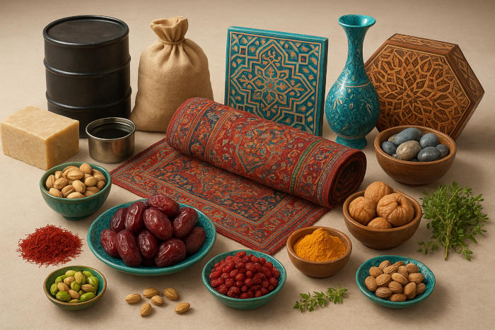 محصولات قابل صادرات ایران | راهنمای انتخاب و ورود به بازارهای جهانی