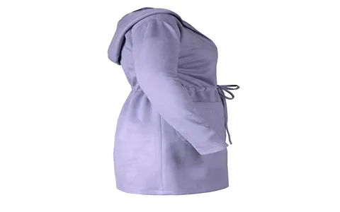 پالتو زنانه کلاه دار؛ خز دار بدون خز استایل (اسپرت رسمی کلاسیک)