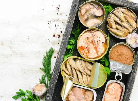 کنسرو ماهی کالچر؛ روغن گیاهی قوطی 200 گرمی Canned fish