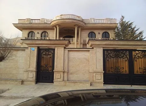 سنگ ساختمانی نما تراورتن؛ مقاوم ضد ضربه ضد حریق لوکس