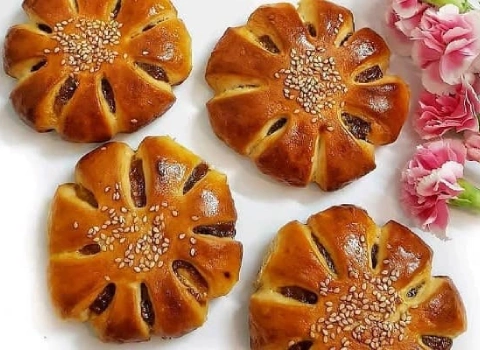 کلوچه خرمایی یزدی؛ بافت نرم + بسته بندی 20 عددی