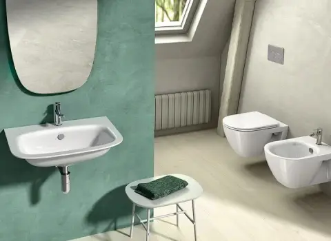 چینی آلات بهداشتی در همدان؛ مدرن کلاسیک براق لعاب کاری (ساده طرحدار)