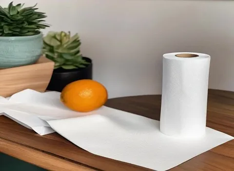 دستمال کاغذی حوله ای فله ای؛ تالار رستوران سفید 4 لایه Napkin