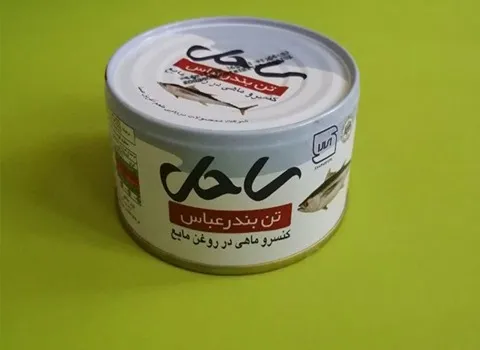 کنسرو تن ماهی ساحل؛ هوور اسبک زرده کلسترول پایین پتاسیم Omega 3