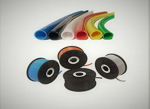 شیلنگ پنوماتیک 6؛ رنگی شفاف تحمل فشار 2 نوع pu pa