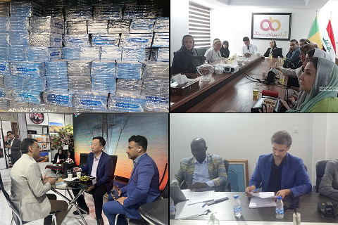 عکس: ارسال ۵۰۰ بسته کاغذ A4 به میرود، بازدید کارخانه تولید رگال و قفسه، ثبت شرکت هامرز در ساحل عاج، فعالیت بنگاه های تجاری و تصاویر جذاب آرادی