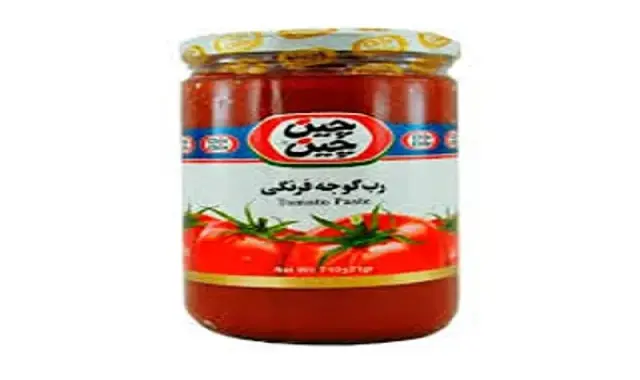 قیمت و خرید رب گوجه شیشه ای چین چین + فروش ارزان