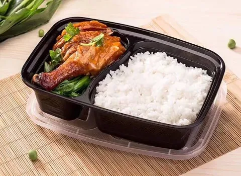 ظرف یکبار مصرف مستطیلی؛ آلومینیومی پلاستیکی کاغذی مقاومت بالا