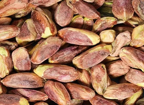 پسته اکبری دستچین زعفرانی؛ طبع گرم خشک 2 مدل (بدون پوست مغز شده)