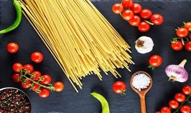ماکارونی رشته ای؛ ضخامت متنوع فیبر پتاسیم کالری بالا Italy
