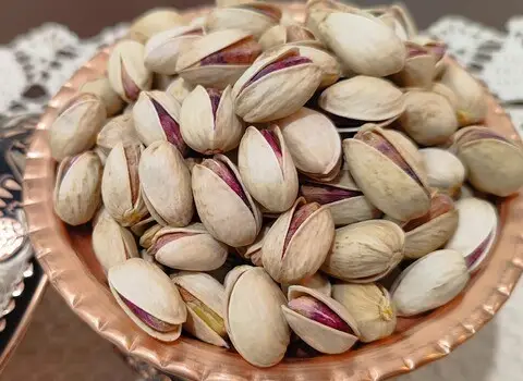 پسته عالی؛ خام بو داده حاوی فیبر چربی سالم Antioxidants