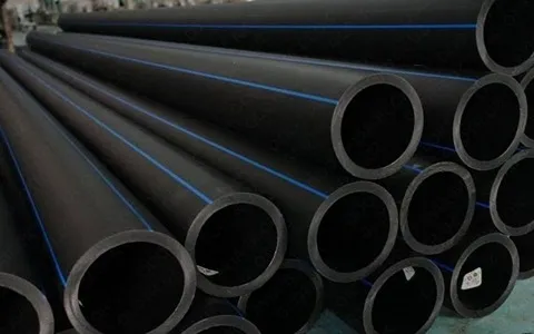 لوله پلی اتیلن غلافی؛ گرانول شفاف 2 نوع تک دو جداره Black