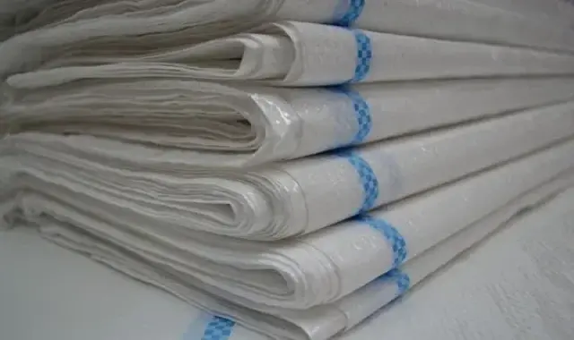 گونی پلاستیکی ساده؛ پلی اتیلن کشاورزی 4 رنگ سفید سبز زرد نارنجی