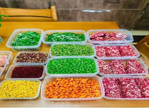 قیمت نظم دهنده فریزر پلاستیکی + خرید و فروش انکر عمده