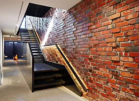 آجر نسوز (مصالح ساختمانی) بافت محکم مقاوم مناسب نما باربیکیو