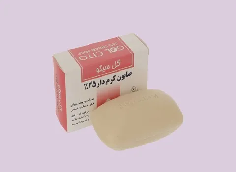 صابون کرم دار گل سیتو؛ آبرسان مرطوب کننده ترکیبات لانولین