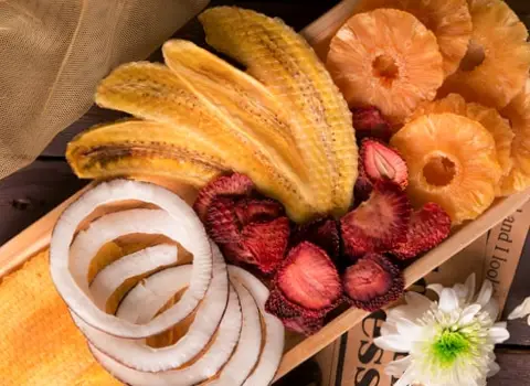 میوه خشک یک کیلویی (چیپس) آنتی اکسیدان 4 فصل میان وعده