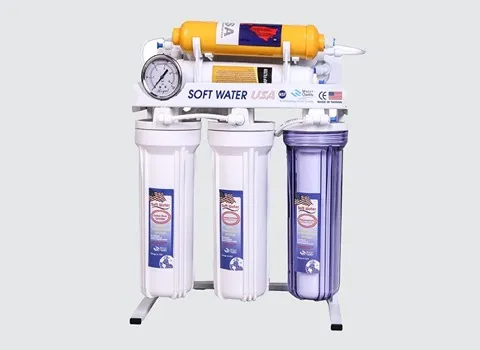 دستگاه تصفیه آب خانگی سافت واتر؛ فیلتر فیزیکی دارای لامپ UV