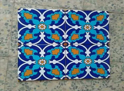 خرید کاشی و سرامیک طرح سنتی از کارخانه میبد یزد