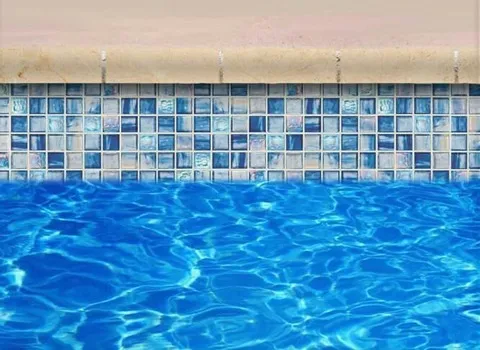 کاشی استخری بوشهر؛ پرسلانی شیشه ای سنگی ابعاد (5/2*5/2) سانتی متر