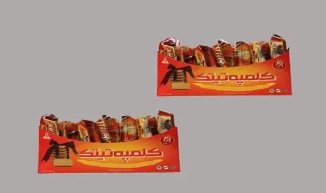 کلوچه خرمایی تیتک (کلمپه) رولی سنتی حاوی پروتئین Manganese