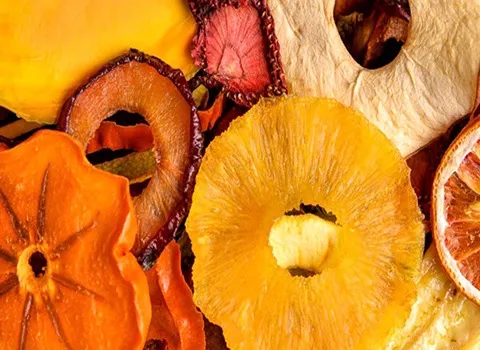 میوه خشک طعم دار؛ خانگی صنعتی 3 نوع چیپسی اسلایسی حبه ای