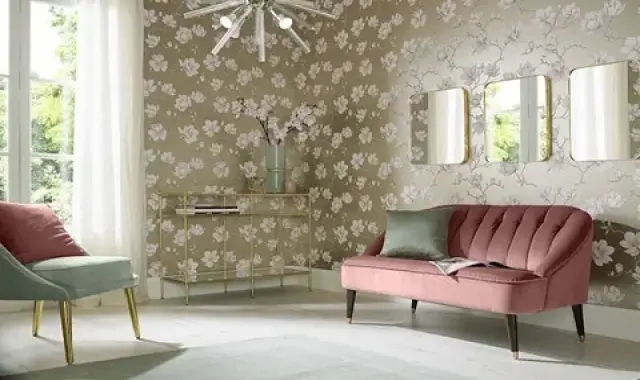 رنگ ساختمانی طرح کاغذ دیواری؛ ماندگاری بالا مناسب قسمت داخلی ساختمان Color