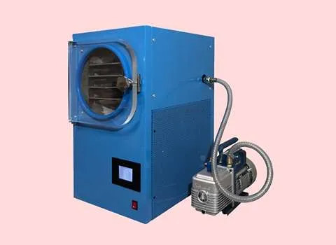 دستگاه فریز درایر آزمایشگاهی (خشک کن انجمادی) چرخشی منیفولد ظرفیت 14 10 لیتر