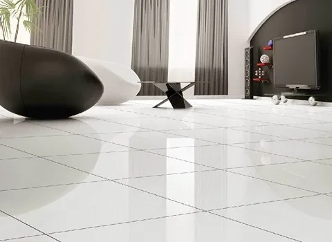 سرامیک کف 60*60 براق؛ ضد خش ضد ضربه 2 نوع لعاب دار بدون لعاب