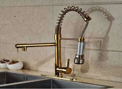 قیمت و خرید شیر ظرفشویی طلایی با مشخصات کامل