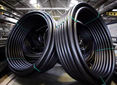 لوله پلی اتیلن سایز 75؛ مقاوم رنگبندی مشکی خاکستری آبی