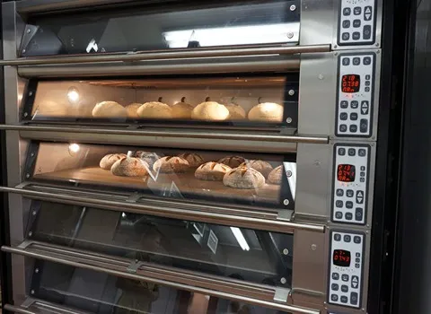 فر صنعتی قنادی Industrial oven تمام اتوماتیک چند طبقه چرخشی