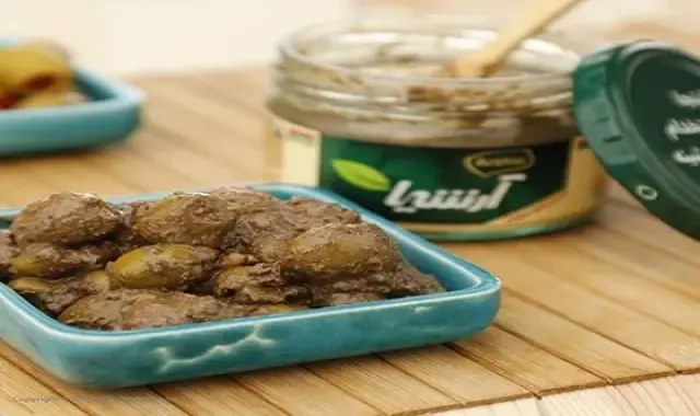کنسرو زیتون پرورده آرشیا (غذای آماده) شیشه ای چاشنی ضد التهاب  ویتامین C