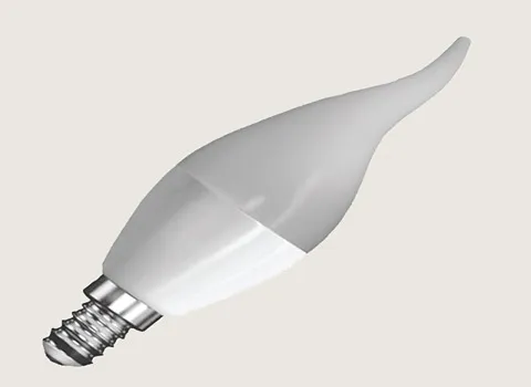 لامپ شمعی ال ای دی 7 وات؛ نور زرد سبز قرمز کم مصرف Lamp