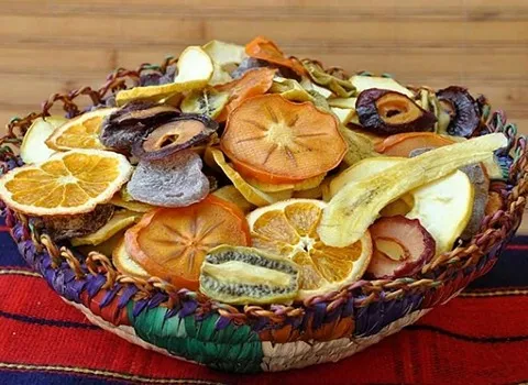 میوه خشک هدیه؛ 20 الی 100 گرم 7 میوه ارگانیک رفع سوء هاضمه