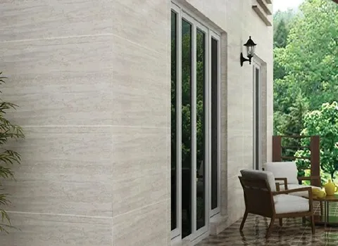 کاشی نما ساختمان؛ عایق سرما گرما باران مناسب ویلا انباری